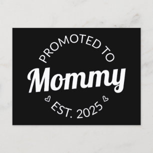Promoted To Mommy Est. 2025 I Postcard