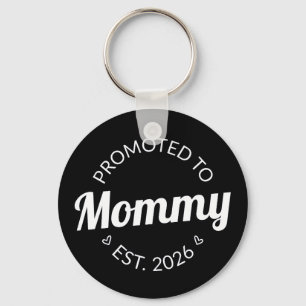 Promoted To Mommy Est. 2026 I Keychain