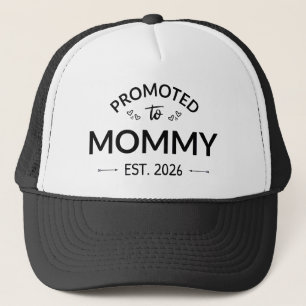 Promoted To Mommy Est. 2026 II Trucker Hat