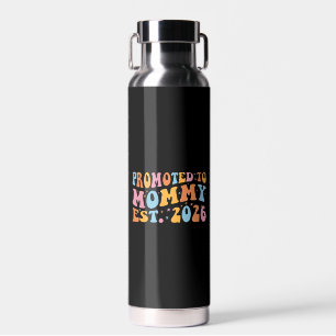 Promoted To Mommy Est. 2026 III Water Bottle