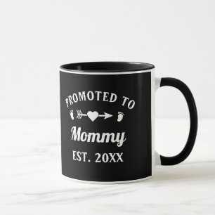 Promoted To Mommy Motherhood Mother's Day Mug