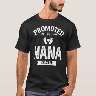 Promoted To Nana Funny Grandmother Grandma Lover G T-Shirt