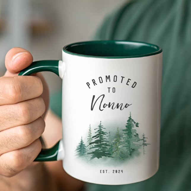 Promoted To Nonno Year Est. Mug (Creator Uploaded)