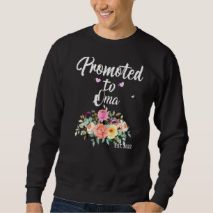 Promoted To Oma 2022 First Time Being Gradma Annou Sweatshirt