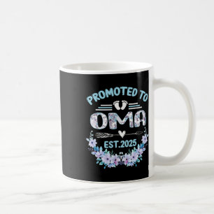 Promoted To Oma Est 2025 Mothers Day New Oma Coffee Mug