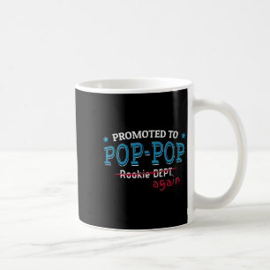 Promoted To P-p Again Shirt. Grandpa P P Funny  Coffee Mug