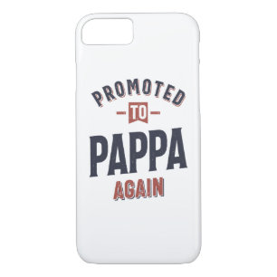 Promoted To Pappa Again   Father Grandpa Case-Mate iPhone Case