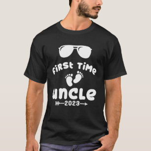 Promoted To Uncle 2023 First Time Uncle 2023 T-Shirt