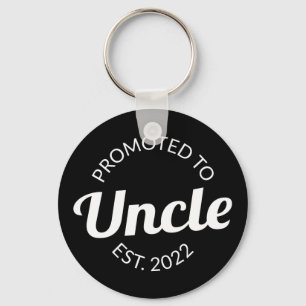 Promoted To Uncle Est. 2022 I Keychain