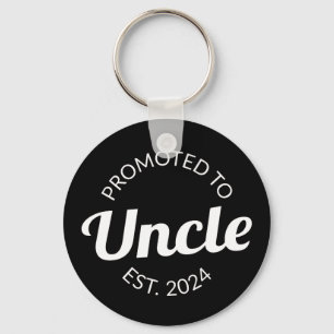 Promoted To Uncle Est. 2024 I Keychain