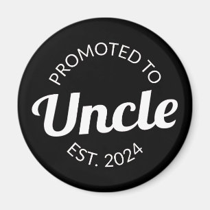 Promoted To Uncle Est. 2024 I Magnet