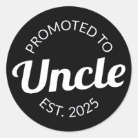 Promoted To Uncle Est. 2025 I