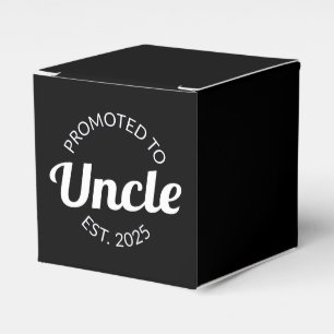 Promoted To Uncle Est. 2025 I Favor Box