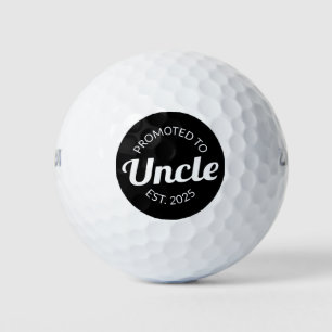 Promoted To Uncle Est. 2025 I Golf Balls