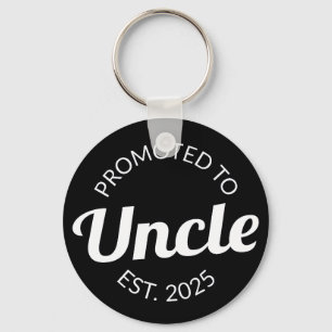Promoted To Uncle Est. 2025 I Keychain
