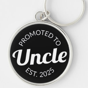 Promoted To Uncle Est. 2025 I Keychain