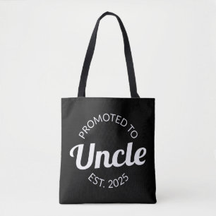 Promoted To Uncle Est. 2025 I Tote Bag