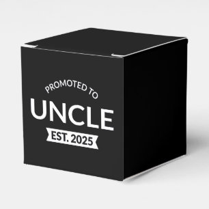 Promoted To Uncle Est. 2025 II Favor Box