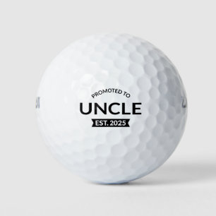 Promoted To Uncle Est. 2025 II Golf Balls