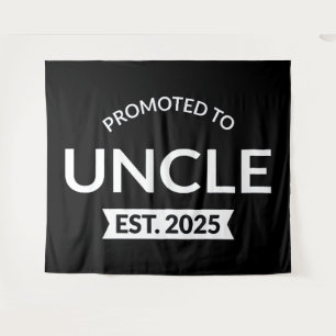 Promoted To Uncle Est. 2025 II Tapestry