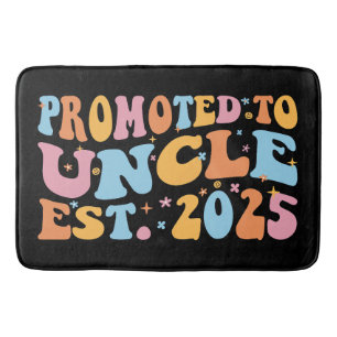 Promoted To Uncle Est. 2025 III Bath Mat