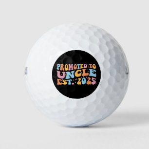 Promoted To Uncle Est. 2025 III Golf Balls