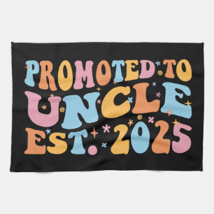 Promoted To Uncle Est. 2025 III Kitchen Towel