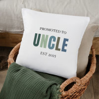 Promoted to Uncle EST 2025 | Personalized Gift