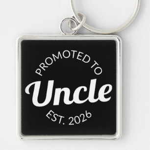 Promoted To Uncle Est. 2026 I Keychain