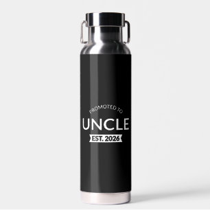 Promoted To Uncle Est. 2026 II Water Bottle