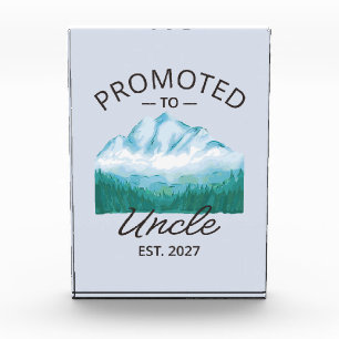 Promoted To Uncle Est 2027 New Uncle VI Photo Block