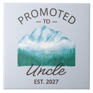 Promoted To Uncle Est 2027 New Uncle VI Tile