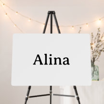 Promotion Simple de Marque 30" x 20" Rond