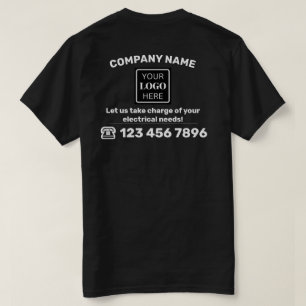 Promotional Apparel Modern Business Logo   T-Shirt