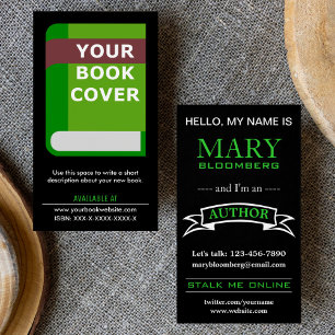 Promotional Bookmarks   Author   Novelist