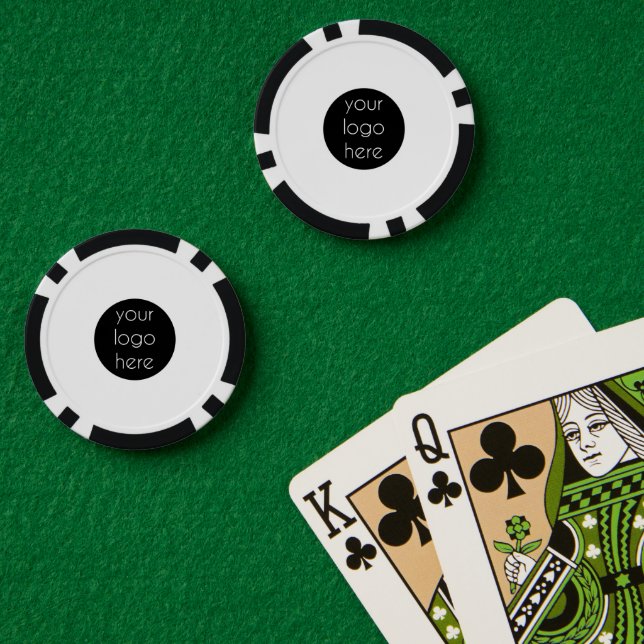 Promotional Business Company Logo Customer Gifts   Poker Chips (Poker Table (Double))