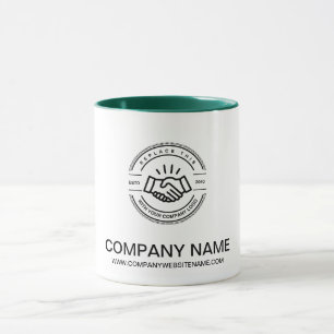 Promotional Business Logo Custom Inside Colour Mug