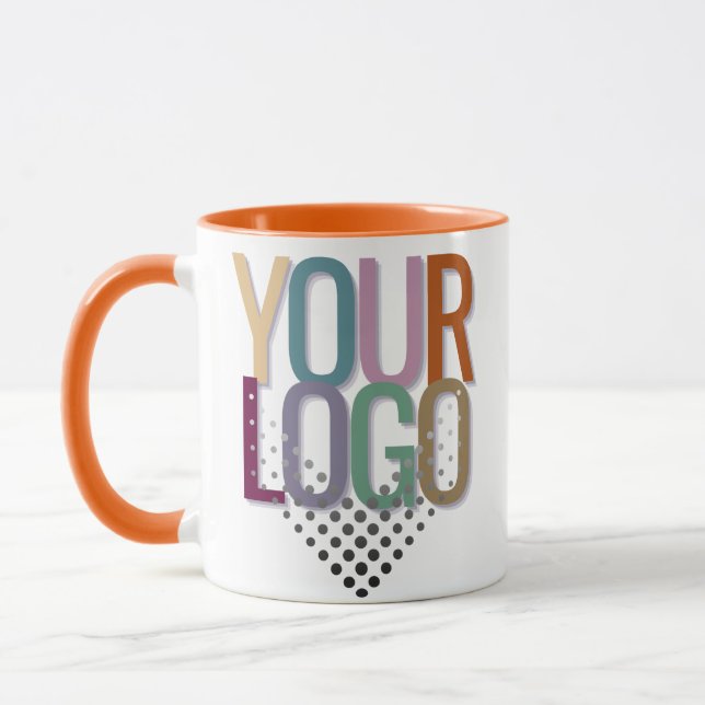 Promotional Business Logo Custom Website Mug (Left)
