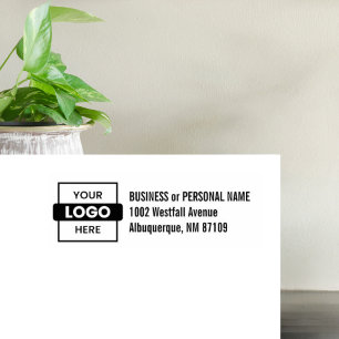 Promotional Business Professional Logo Address Rubber Stamp