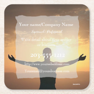 Promotional Coaster you customize - HAMbyWG