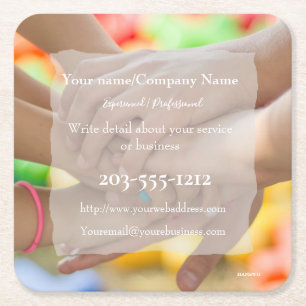 Promotional Coaster you customize - HAMbyWG
