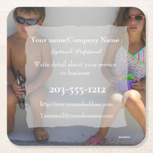 Promotional Coaster you customize - HAMbyWG