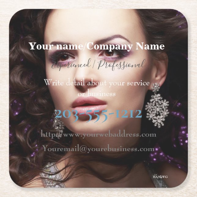 Promotional Coaster you customize - HAMbyWG (Front)