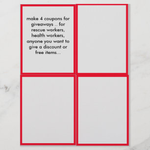 promotional coupons to make for your business