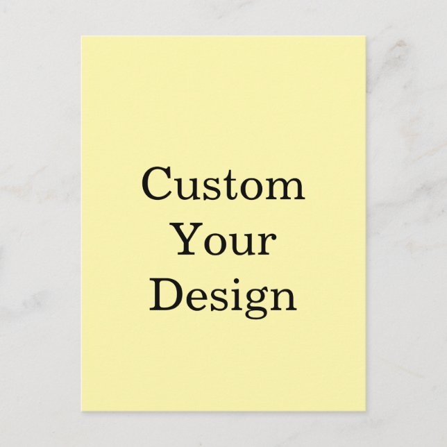 promotional Custom Simple Flat Invitation,  Invitation Postcard (Front)