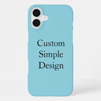 promotional Custom Simple iPhone Case