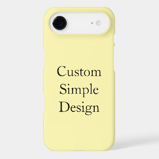 promotional Custom Simple iPhone Case