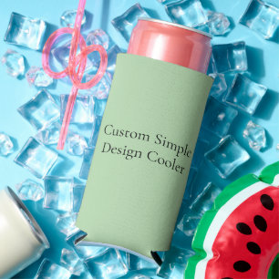 promotional Custom Simple Seltzer Can Cooler