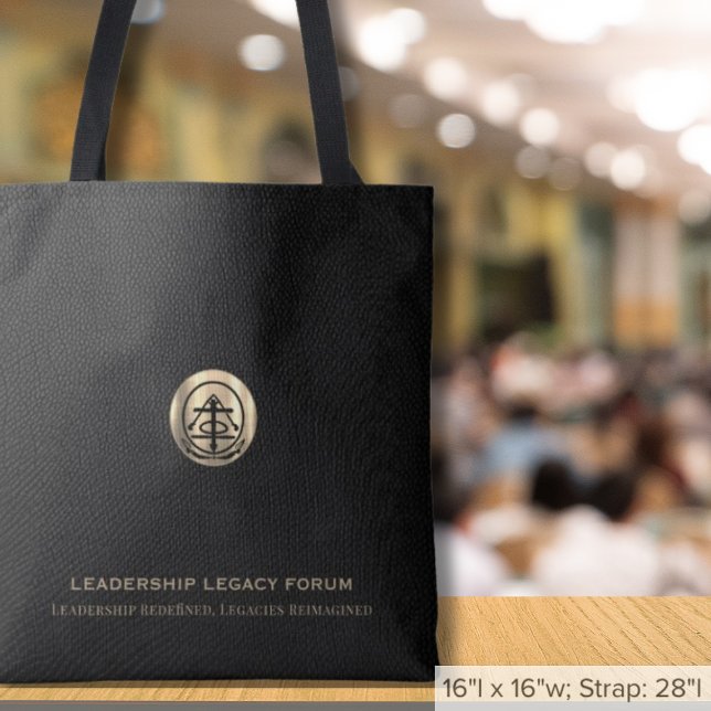 Promotional Customized Conference Tote Bag (Corporate event essentials, customizable for any industry)