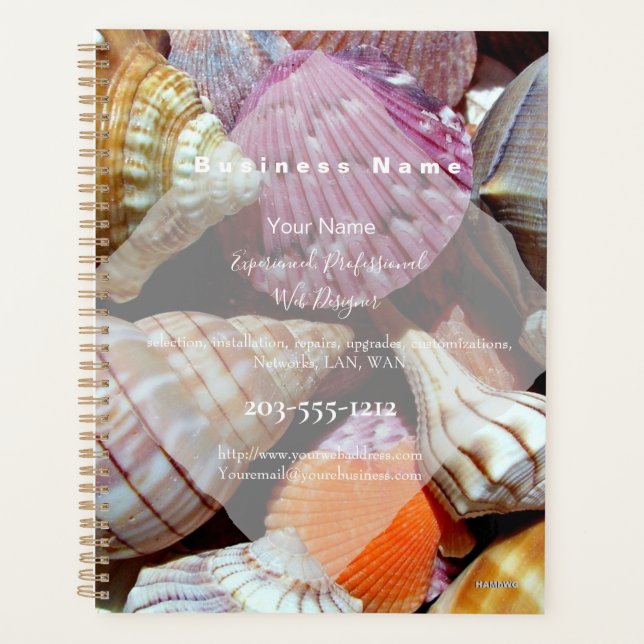 Promotional Daily Planner you customize - HAMbyWG (Front)